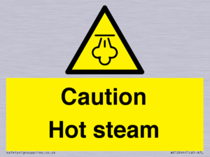 Caution Hot steam